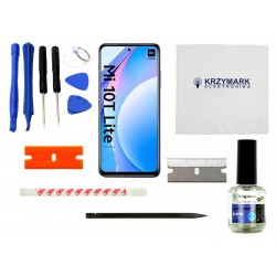 WYŚWIETLACZ I DIGITIZER XIAOMI MI 10T LITE M2007J17G Z ZESTAWEM NAPRAWCZYM
