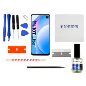 WYŚWIETLACZ I DIGITIZER XIAOMI MI 10T LITE M2007J17G Z ZESTAWEM NAPRAWCZYM