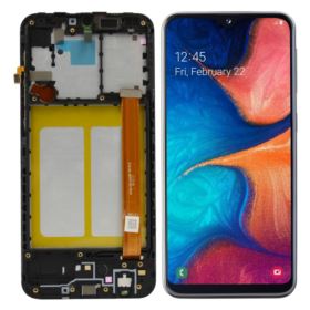 WYŚWIETLACZ Z DIGITIZEREM SAMSUNG GALAXY A20E A10E Z RAMKĄ I NARZĘDZIAMI