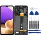 WYŚWIETLACZ Z DIGITIZEREM SAMSUNG GALAXY A32 SM-A326 Z RAMKĄ I NARZĘDZIAMI