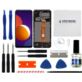 WYŚWIETLACZ I DIGITIZER SAMSUNG GALAXY A12 Z RAMKĄ I ZESTAWEM NAPRAWCZYM IPS