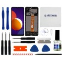 WYŚWIETLACZ I DIGITIZER SAMSUNG GALAXY A12 Z RAMKĄ I ZESTAWEM NAPRAWCZYM IPS