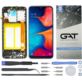 WYŚWIETLACZ Z DIGITIZEREM SAMSUNG GALAXY A20E A10E Z RAMKĄ I NARZĘDZIAMI GAT IPS CZARNY
