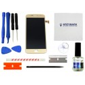 WYŚWIETLACZ I DIGITIZER MOTOROLA MOTO G5S XT1794 XT1791 ZŁOTY Z ZESTAWEM NAPRAWCZYM