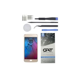 WYŚWIETLACZ I DIGITIZER MOTOROLA MOTO G5S XT1794 ZŁOTY Z PROFESJONALNYMI NARZĘDZIAMI GAT