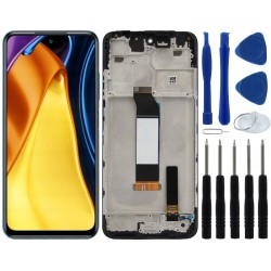 WYŚWIETLACZ I DIGITIZER XIAOMI POCO M3 PRO 5G XIAOMI NOTE 10 5G Z RAMKĄ I NARZĘDZIAMI