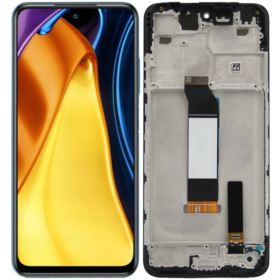 WYŚWIETLACZ I DIGITIZER XIAOMI POCO M3 PRO 5G XIAOMI NOTE 10 5G Z RAMKĄ I NARZĘDZIAMI