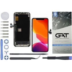 WYŚWIETLACZ Z DIGITIZEREM IPHONE 11 PRO OLED RAMKA I NARZĘDZIA GAT CZARNY