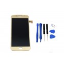 WYŚWIETLACZ DIGITIZER MOTOROLA MOTO G5S Z NARZĘDZIAMI XT1791 XT1794 ZŁOTY