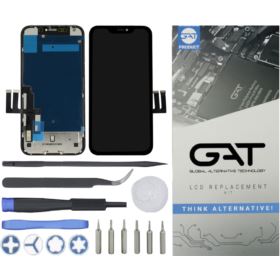 WYŚWIETLACZ Z DIGITIZEREM IPHONE 11 A2111 A2223 A2221 INCELL Z NARZĘDZIAMI GAT CZARNY
