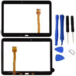DIGITIZER SAMSUNG GALAXY TAB 4 10.1 T530 T540 T535 T531 Z NARZĘDZIAMI CZARNY