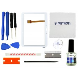 DIGITIZER SAMSUNG GALAXY TAB 4 10.1 T530 T531 T535 T540 Z ZESTAWEM NAPRAWCZYM BIAŁY DIGITIZER SAMSUNG GALAXY TAB 4 10.1 T530 T531 T535 T540 Z ZESTAWEM NAPRAWCZYM BIAŁY