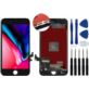 WYŚWIETLACZ I DIGITIZER IPHONE 8 A1905 Z RAMKĄ SIATECZKĄ MESH I NARZĘDZIAMI CZARNY