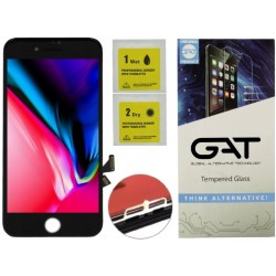 WYŚWIETLACZ I DIGITIZER IPHONE 8 I SZKŁO HARTOWANE GAT