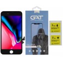 WYŚWIETLACZ I DIGITIZER IPHONE 8 I SZKŁO HARTOWANE 9D GAT PREMIUM