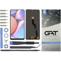 WYŚWIETLACZ I DIGITIZER SAMSUNG GALAXY A10 A105F A105G A105N A105M Z NARZĘDZIAMI GAT CZARNY IPS