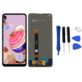 WYŚWIETLACZ I DIGITIZER LG K51S LMK510EMW Z ZESTAWEM NAPRAWCZYM CZARNY