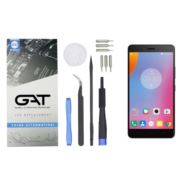WYŚWIETLACZ I DIGITIZER LENOVO K6 NOTE CZARNY Z PROFESJONALNYMI NARZĘDZIAMI GAT