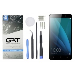 WYŚWIETLACZ I DIGITIZER HUAWEI HONOR 4X CZARNY Z RAMKĄ I PROFESJONALNYMI NARZĘDZIAMI GAT