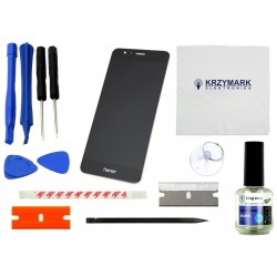 WYŚWIETLACZ Z DIGITIZEREM HUAWEI HONOR 8 FRD-L09 FRD-AL10 CZARNY Z ZESTAWEM NAPRAWCZYM