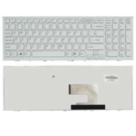 KLAWIATURA SONY VPC-EH EH2 EH3 VPC-EH1Z1E PCG-71 PCG-71811M US BIAŁA Z RAMKĄ