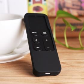 ETUI NA PILOTA APPLE TV 4TH GEN SILIKONOWE CZARNE