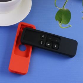 ETUI NA PILOTA APPLE TV 4TH GEN SILIKONOWE CZARNE