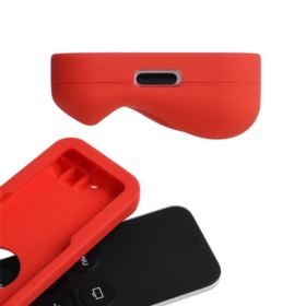 ETUI NA PILOTA APPLE TV 4TH GEN SILIKONOWE CZARNE