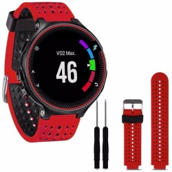 PASEK GARMIN FORERUNNER 230 735XT 235 220 620 630 CZERWONO-CZARNY Z NARZĘDZIAMI