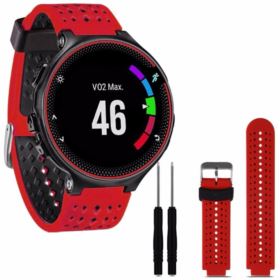 PASEK GARMIN FORERUNNER 230 735XT 235 220 620 630 CZERWONO-CZARNY Z NARZĘDZIAMI