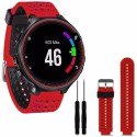 PASEK GARMIN FORERUNNER 230 735XT 235 220 620 630 CZERWONO-CZARNY Z NARZĘDZIAMI