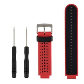 PASEK GARMIN FORERUNNER 230 735XT 235 220 620 630 CZERWONO-CZARNY Z NARZĘDZIAMI