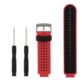 PASEK GARMIN FORERUNNER 230 735XT 235 220 620 630 CZERWONO-CZARNY Z NARZĘDZIAMI