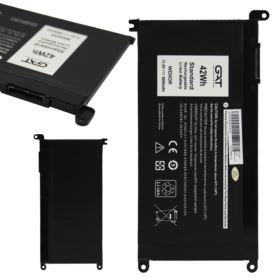 BATERIA DELL VOSTRO 15 5568 INSPIRON 14 5482 LATITUDE 13 3190 WDX0R 3CRH3 3685MAH 11,4V