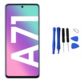 WYŚWIETLACZ Z DIGITIZEREM SAMSUNG GALAXY A71 SM-A715F Z NARZĘDZIAMI I RAMKĄ CZARNY