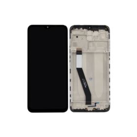 WYŚWIETLACZ Z DIGITIZEREM XIAOMI REDMI 9 Z NARZĘDZIAMI I RAMKĄ CZARNY
