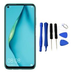 WYŚWIETLACZ Z DIGITIZEREM HUAWEI P40 LITE JNY-LX1 JNY-L01A JNY-L02A Z NARZĘDZIAMI CZARNY
