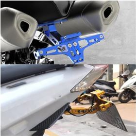 MOCOWANIE TABLICY REJESTRACYJNEJ MOTOCYKL LAMPKA LED NA TYŁ