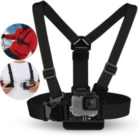 SZELKI NA TORS UCHWYT DO KAMERY SPORTOWEJ CHEST MOUNT 3 PUNKTOWE