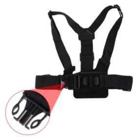 SZELKI NA TORS UCHWYT DO KAMERY SPORTOWEJ CHEST MOUNT 3 PUNKTOWE