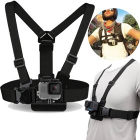 SZELKI NA TORS UCHWYT DO KAMERY SPORTOWEJ CHEST MOUNT 3 PUNKTOWE