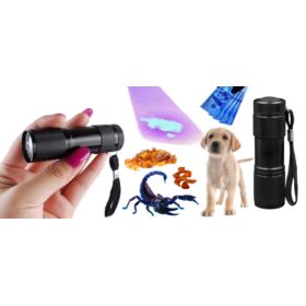 LATARKA UV DO UTWARDZANIA KLEJU LOCA 87x26mm ALUMINIOWA