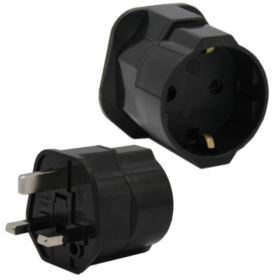 PRZEJŚCI&Oacute;WKA ADAPTER GNIAZDKA Z UK TYP G DO UE TYP F