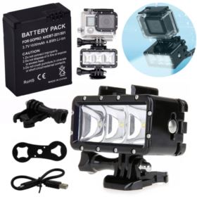 LAMPA LED DO KAMERY SPORTOWEJ WODOSZCZELNA