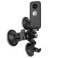 UCHWYT Z PRZYSSAWKĄ DO KAMER SPORTOWYCH TRI-ANGLE CZARNY Z OBROTOWĄ GŁOWICĄ 360 STOPNI
