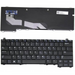 KLAWIATURA DELL LATITUDE 14 5000 E5440 CZARNA Z WYPUKŁYMI PRZYCISKAMI US