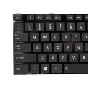 KLAWIATURA TOSHIBA L850 C850 C855 C870D L855 X870-00T 002L11B56LAB02 Z RAMKĄ CZARNA MATOWA