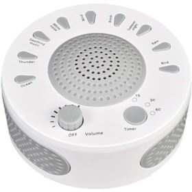 GENERATOR 9 DŹWIĘK&Oacute;W RELAKSACYJNYCH SZUM OCEANU PTAKI POTOK BURZA DESZCZ