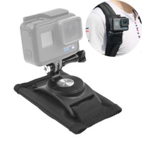 OBROTOWE MOCOWANIE DO KAMERY SPORTOWEJ NA PLECAK Z ŚRUBĄ