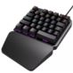 KLAWIATURA MECHANICZNA PRZEWODOWA LEWA DLA GRACZY 35 KLAWISZY PODŚWIETLANA RGB